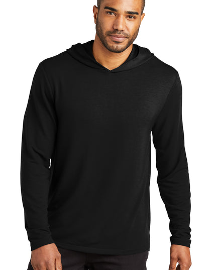 Port Authority Microterry Pullover Hoodie K826 - Deep Black