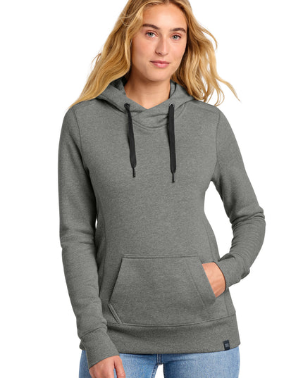 New Era  Women's French Terry Pullover Hoodie. LNEA500 - Black Twist