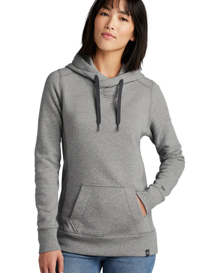 New Era  Women's French Terry Pullover Hoodie. LNEA500 - Light Graphite Twist