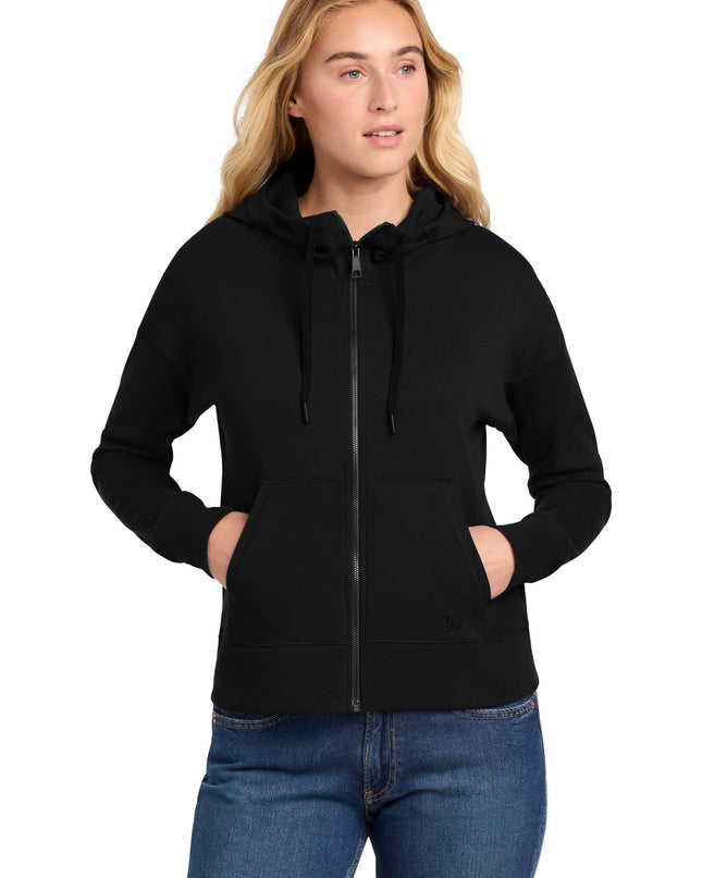 New Era Women's STS Full-Zip Hoodie LNEA540 - Black
