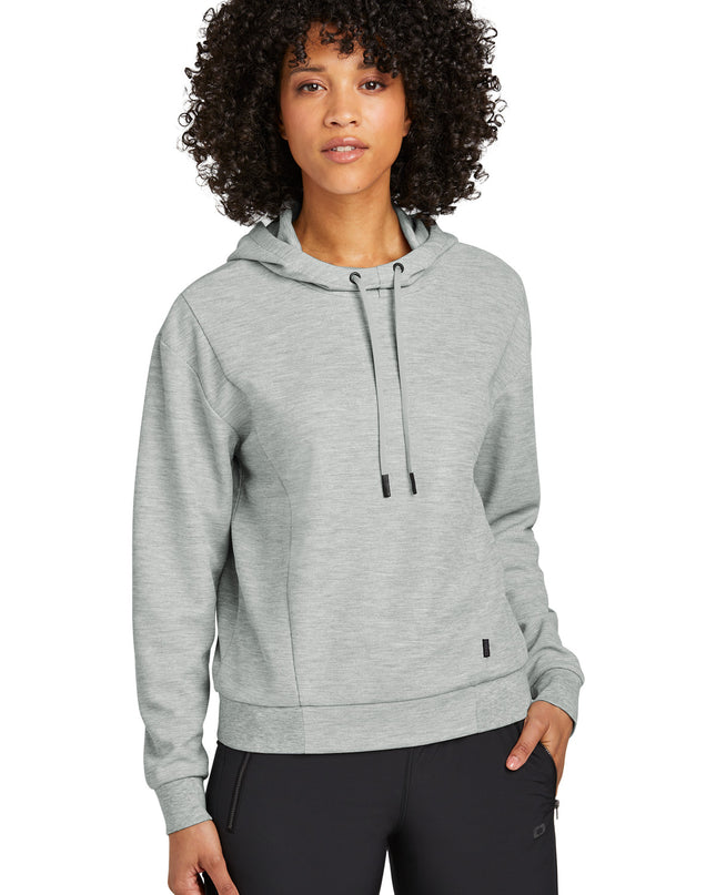 OGIO Women's Revive Hoodie LOG162 - Light Heather Grey