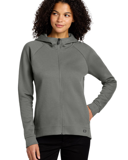 OGIO Women's Bolt Full-Zip Hoodie LOG850 - Turbo Grey