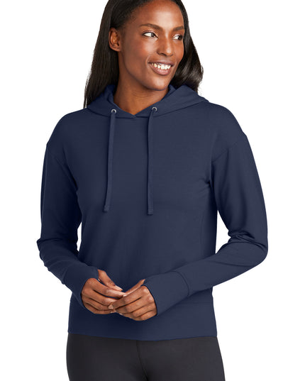 Sport-Tek Women's Sport-Wick Flex Fleece Pullover Hoodie LST562 - True Navy