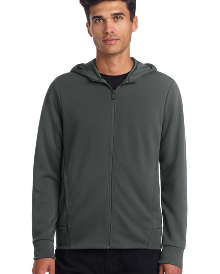 Mercer+Mettle Double-Knit Full-Zip Hoodie MM3002 - Anchor Grey