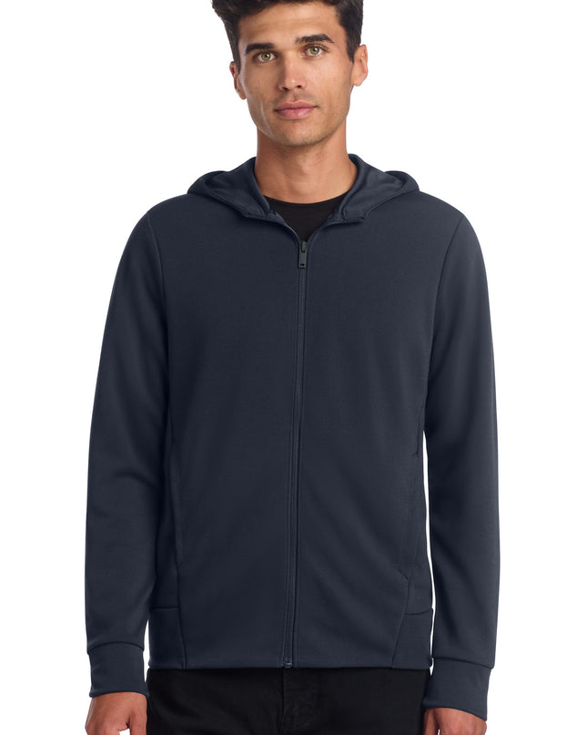 Mercer+Mettle Double-Knit Full-Zip Hoodie MM3002 - Night Navy