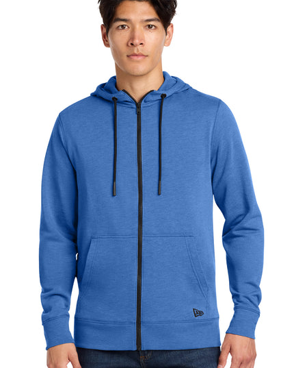 New Era  Tri-Blend Fleece Full-Zip Hoodie NEA511 - Royal Heather