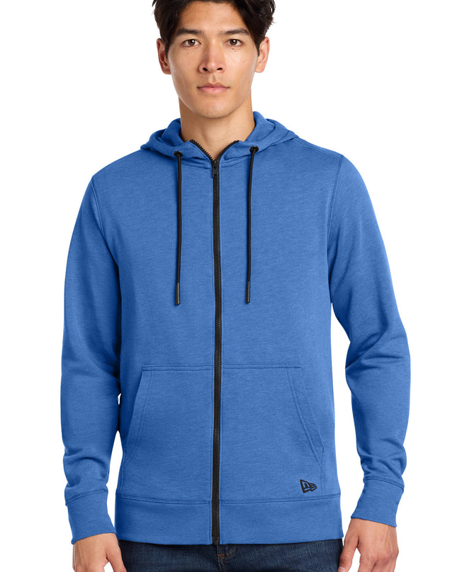 New Era  Tri-Blend Fleece Full-Zip Hoodie NEA511 - Royal Heather