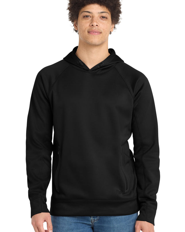 New Era  Venue Fleece Pullover Hoodie. NEA520 - Black