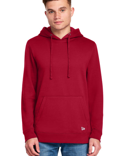 New Era Comeback Fleece Pullover Hoodie NEA550 - Crimson