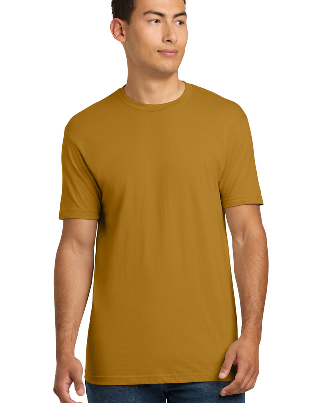 Next Level Apparel Adult Cotton Tee. NL3600 - Antique Gold