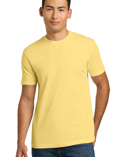 Next Level Apparel Adult Cotton Tee. NL3600 - Banana Cream