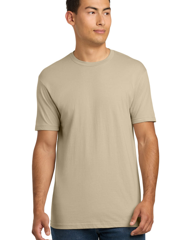 Next Level Apparel Adult Cotton Tee. NL3600 - Cream