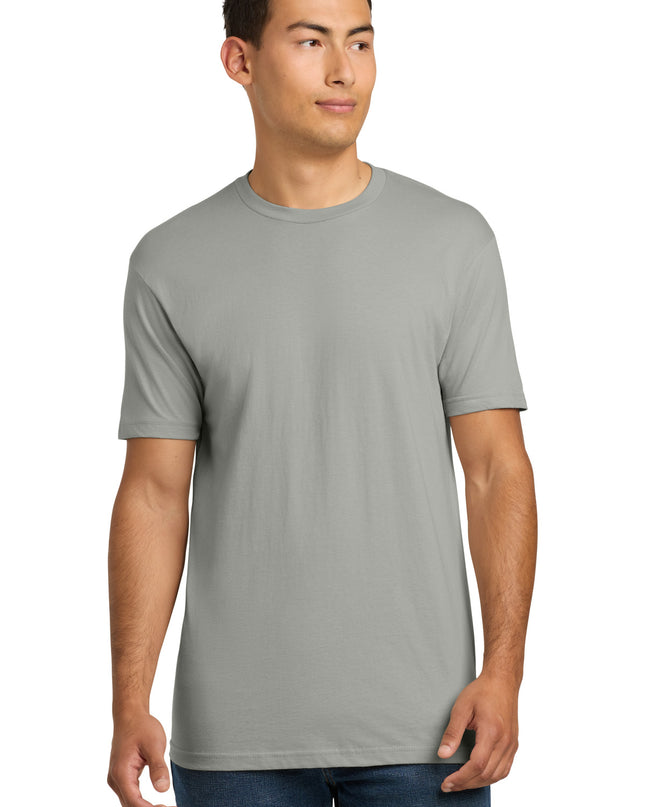 Next Level Apparel Adult Cotton Tee. NL3600 - Light Gray