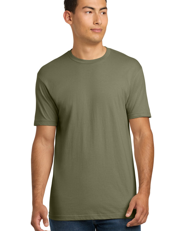 Next Level Apparel Adult Cotton Tee. NL3600 - Light Olive