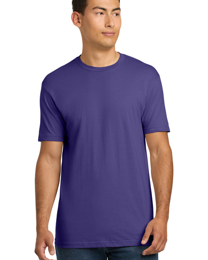Next Level Apparel Adult Cotton Tee. NL3600 - Purple Rush