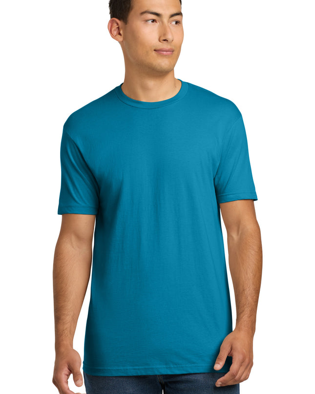 Next Level Apparel Adult Cotton Tee. NL3600 - Turquoise