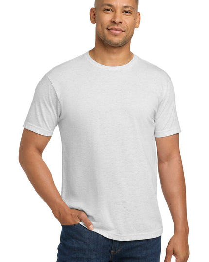 Next Level Apparel  Adult Tri-Blend Tee. NL6010 - Heather White