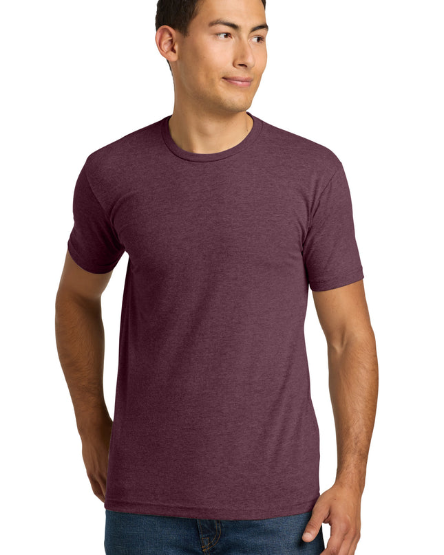 Next Level Apparel Adult CVC Tee. NL6210 - Heather Maroon
