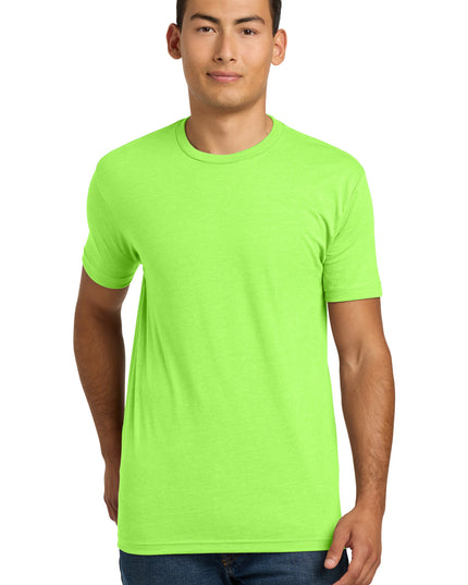 Next Level Apparel Adult CVC Tee. NL6210 - Neon Green