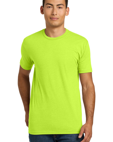 Next Level Apparel Adult CVC Tee. NL6210 - Neon Yellow