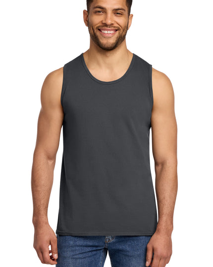 Port & Co Beach Wash Garment-Dyed Tank.  PC099TT - Coal