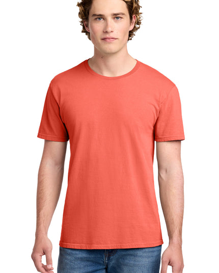 Port & Co Beach Wash Garment-Dyed Tee. PC099 - Neon Coral