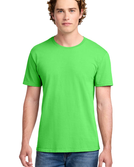 Port & Co Beach Wash Garment-Dyed Tee. PC099 - Neon Green