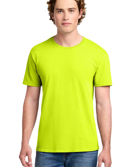 Port & Co Beach Wash Garment-Dyed Tee. PC099 - Neon Yellow