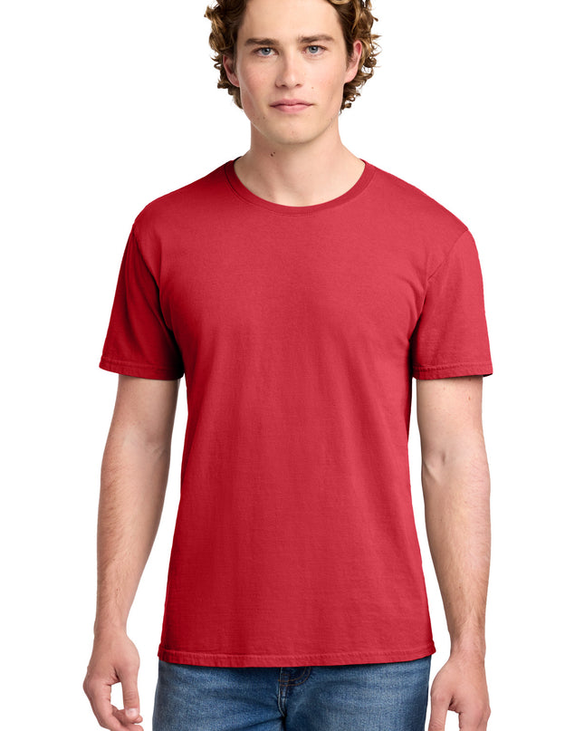 Port & Co Beach Wash Garment-Dyed Tee. PC099 - Poppy