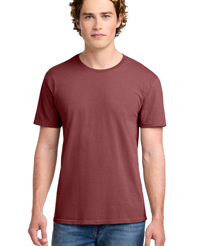 Port & Co Beach Wash Garment-Dyed Tee. PC099 - Red Rock