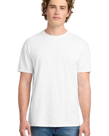 Port & Co Beach Wash Garment-Dyed Tee. PC099 - White