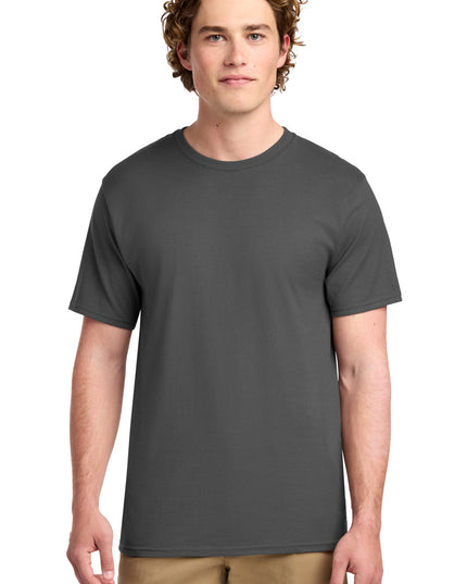 Port & Co Ring Spun Cotton Tee. PC150 - Charcoal
