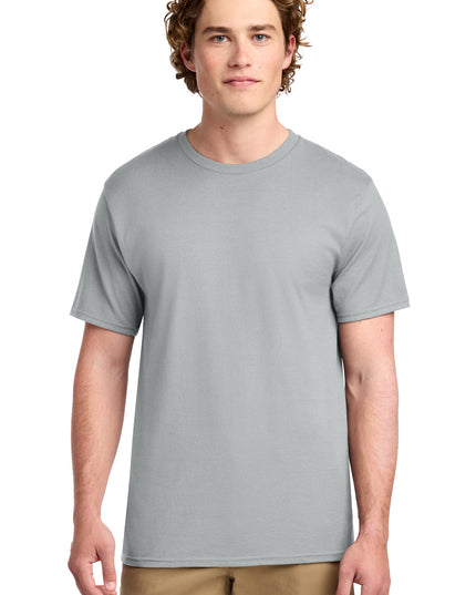 Port & Co Ring Spun Cotton Tee. PC150 - Silver