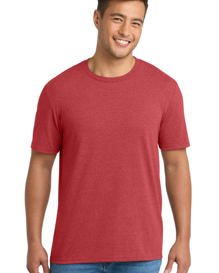 Port & Co Tri-Blend Tee. PC330 - Bright Red Heather