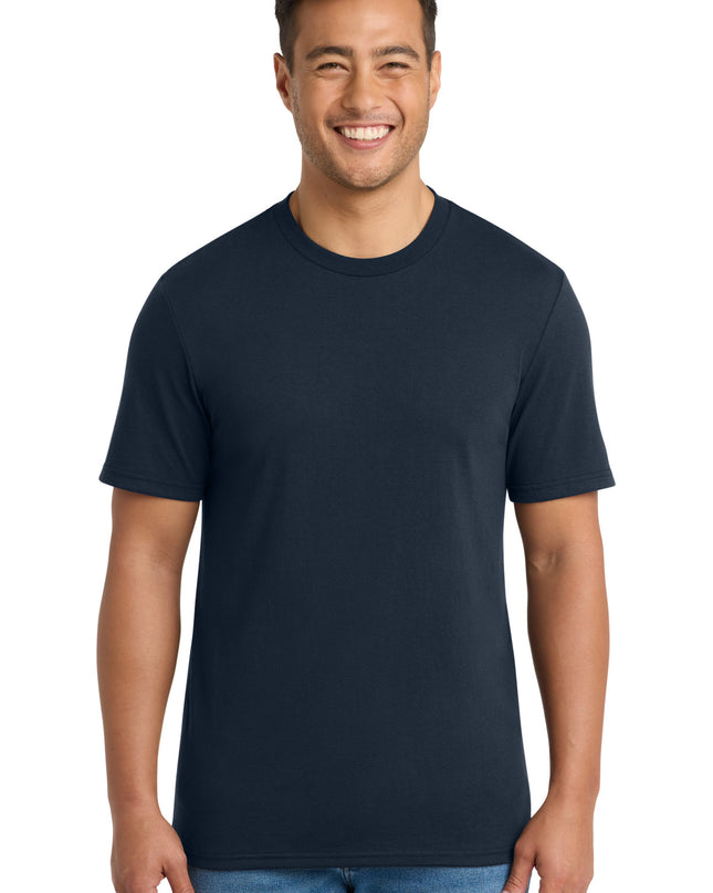 Port & Co Tri-Blend Tee. PC330 - Deep Navy