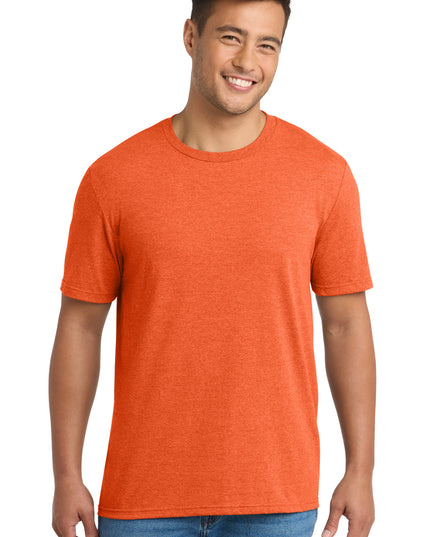 Port & Co Tri-Blend Tee. PC330 - Deep Orange Heather