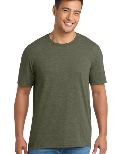 Port & Co Tri-Blend Tee. PC330 - Military Green Heather