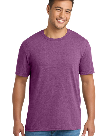 Port & Co Tri-Blend Tee. PC330 - Raspberry Heather