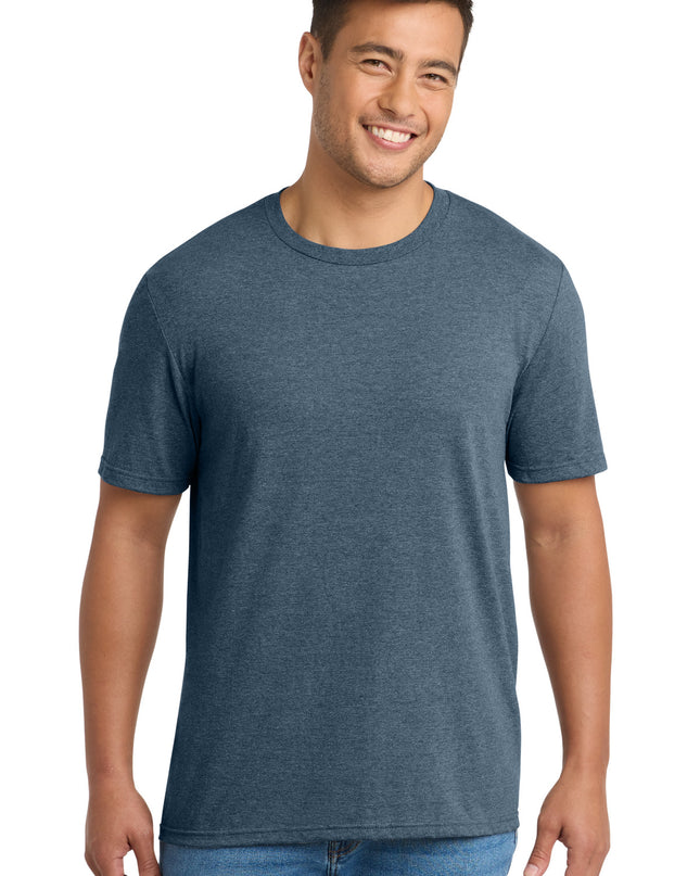 Port & Co Tri-Blend Tee. PC330 - Steel Blue Heather