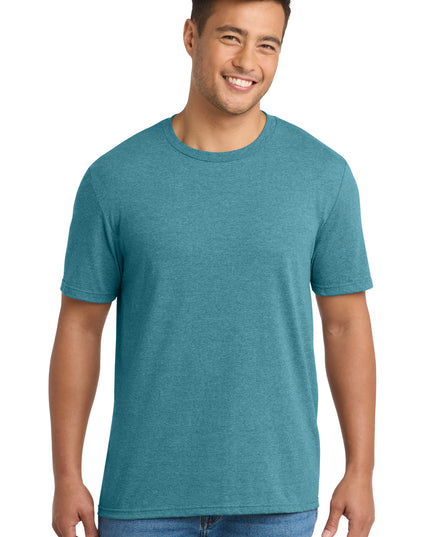 Port & Co Tri-Blend Tee. PC330 - Vivid Teal Heather