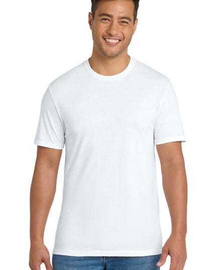 Port & Co Tri-Blend Tee. PC330 - White