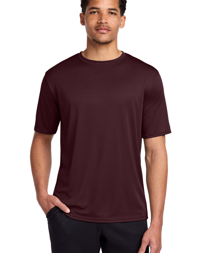 Port & Co Performance Tee. PC380 - Athletic Maroon