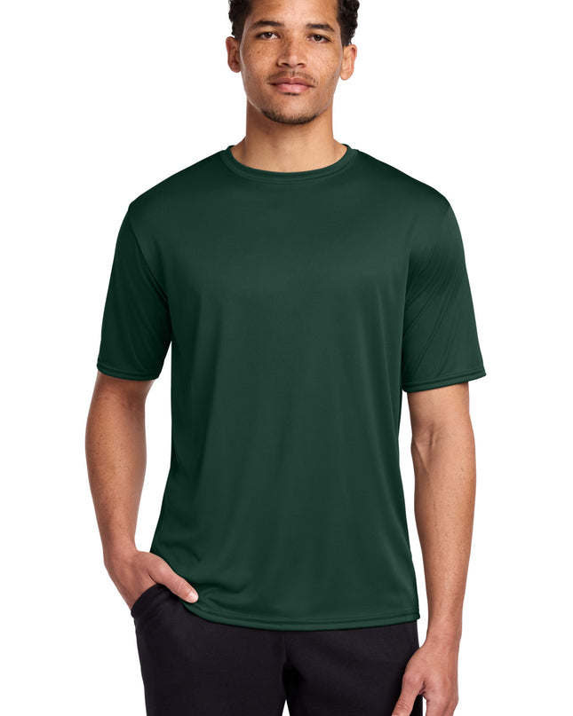 Port & Co Performance Tee. PC380 - Dark Green