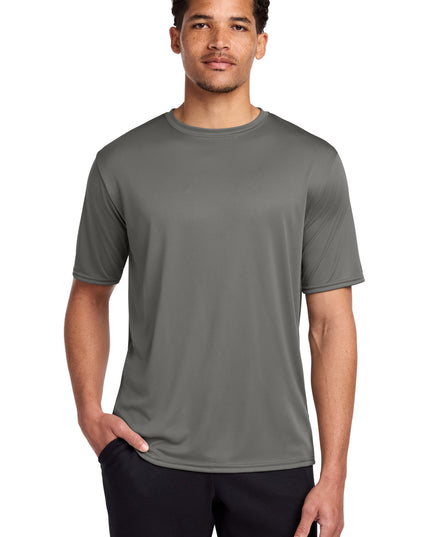 Port & Co Performance Tee. PC380 - Grey Concrete