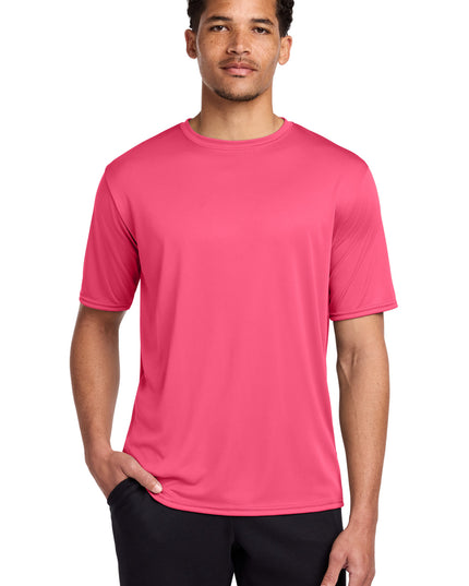 Port & Co Performance Tee. PC380 - Neon Pink