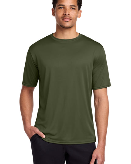 Port & Co Performance Tee. PC380 - Olive Drab Green