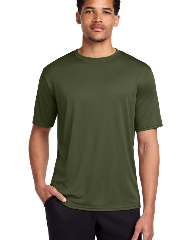 Port & Co Performance Tee. PC380 - Olive Drab Green