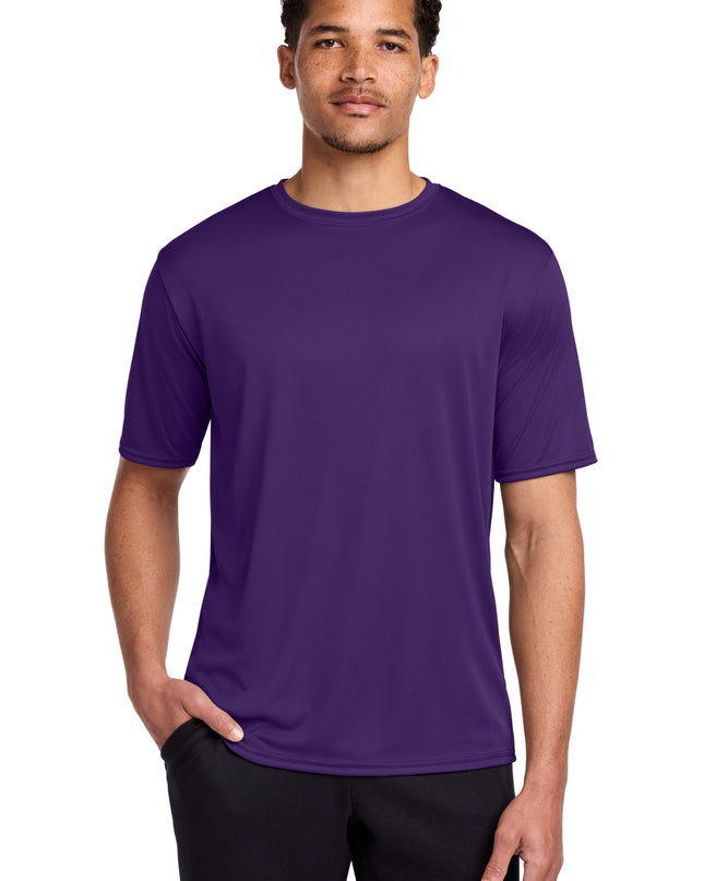 Port & Co Performance Tee. PC380 - Team Purple