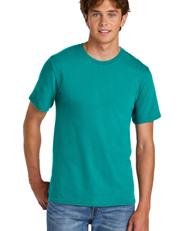 Port & Co Easy Cotton Tee PC43 - Bright Aqua