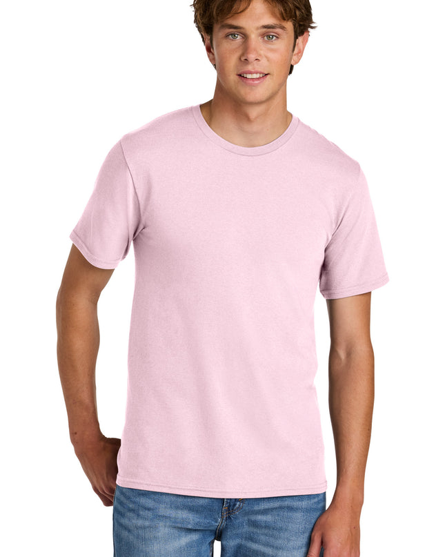 Port & Co Easy Cotton Tee PC43 - Cherry Blossom